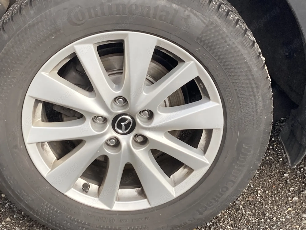 Original Mazda CX-5 Alufelgen mit Winterreifen