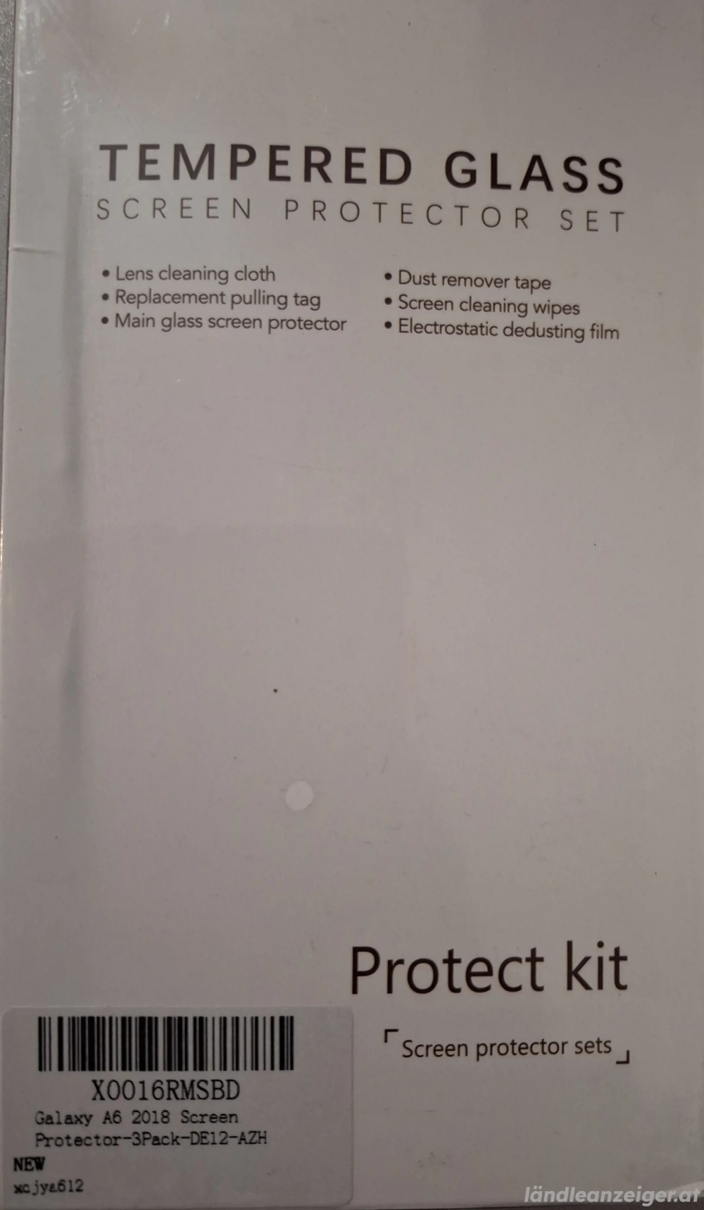 Sicherheitsglas Galaxy A6