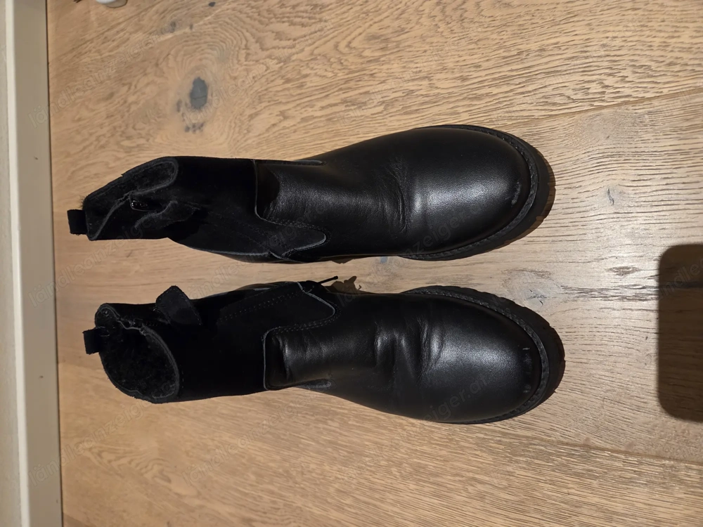 Stiefeletten dunkelblau Gr 34