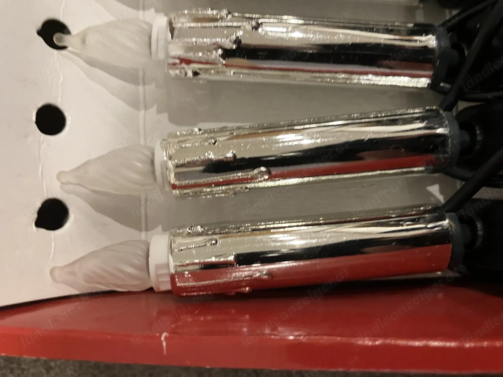 Christbaumbeleuchtung Innen Silber weiss