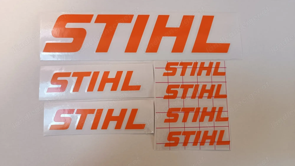 Stihl Aufkleber Decal Sticker Set