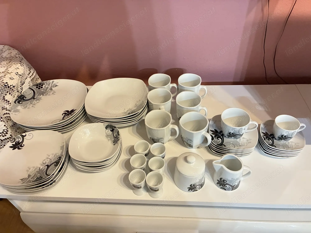 Geschirrset 62-teilig