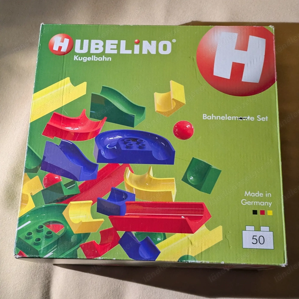 Hubelino Kugelbahn - Bahnelemente-Set