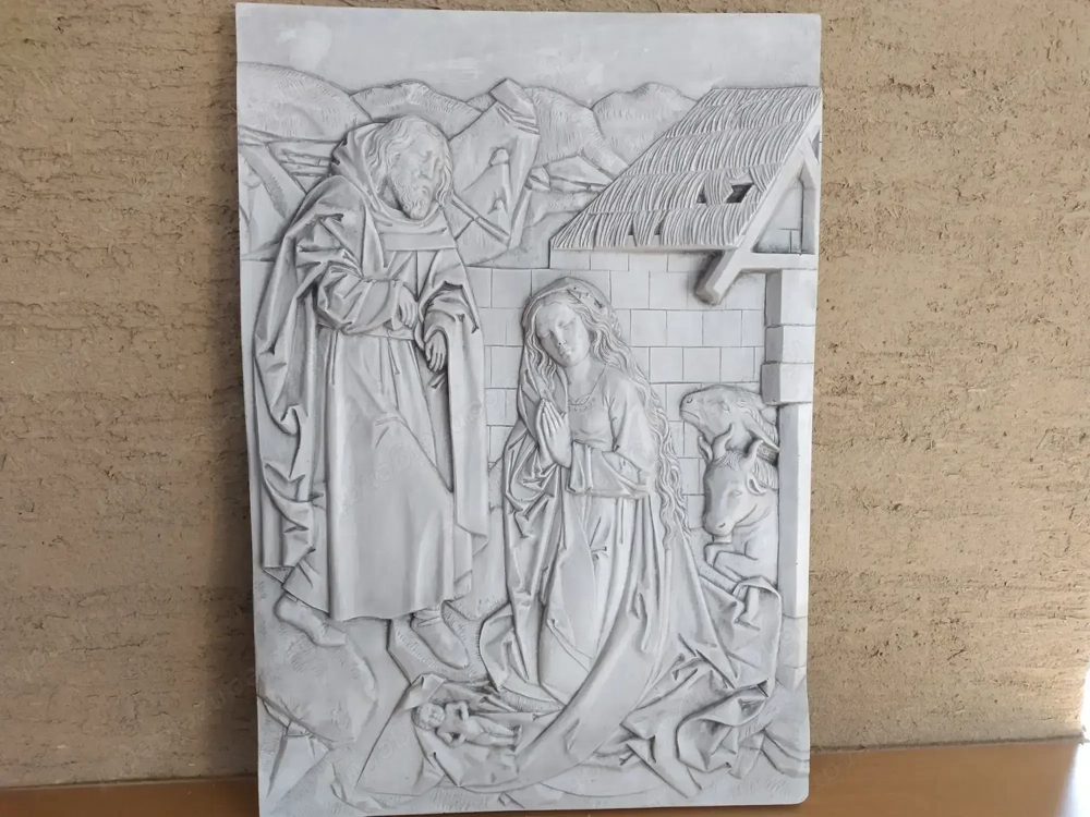 Weihnachtskrippe zum Aufhängen