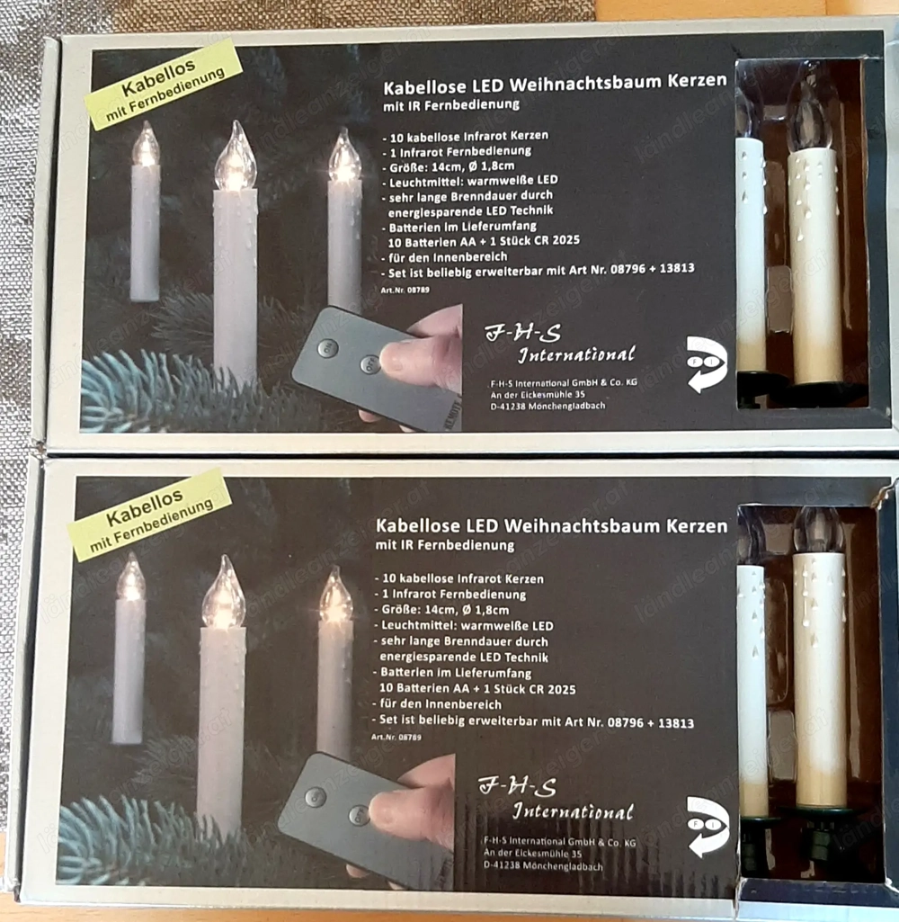 Weihnachtsbaum Kerzen 