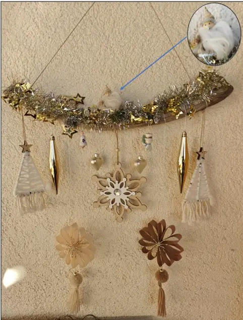 Wunderbare Weihnachtsdekoration (Hänger)