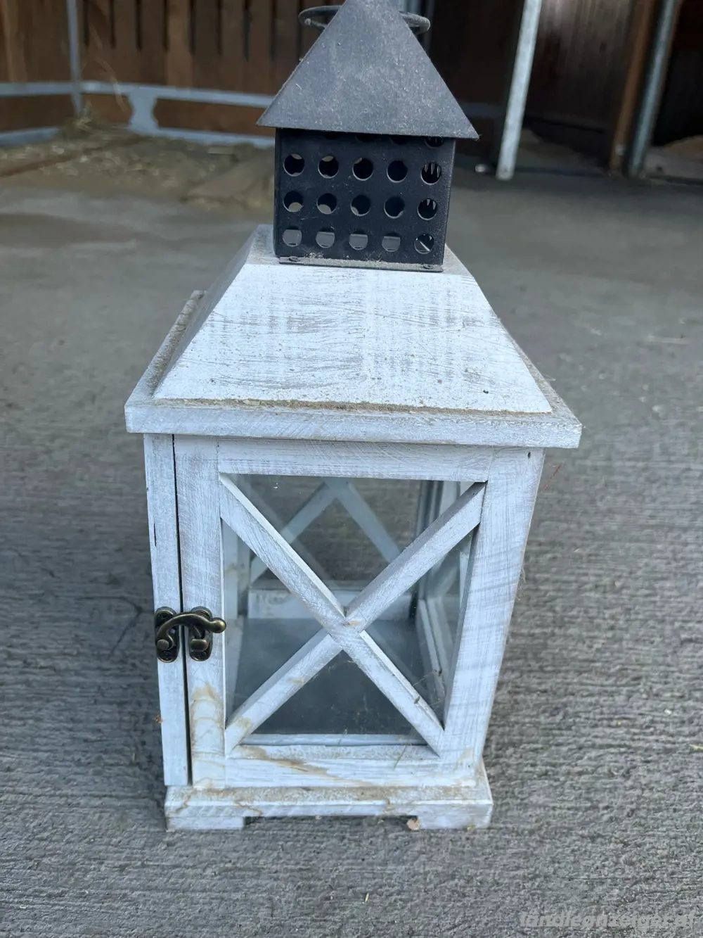 Holz Laterne