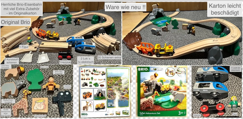 Brio Eisenbahn Nr.33960 inkl. Extrazubehör