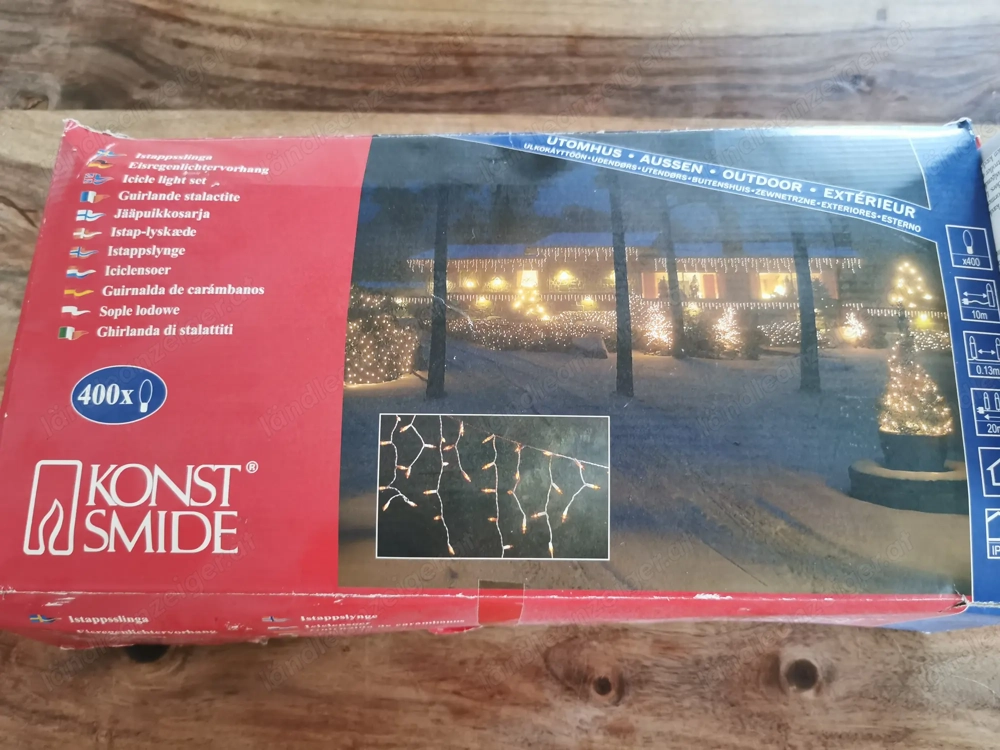 Lichterkette, Eisregenlichterkette