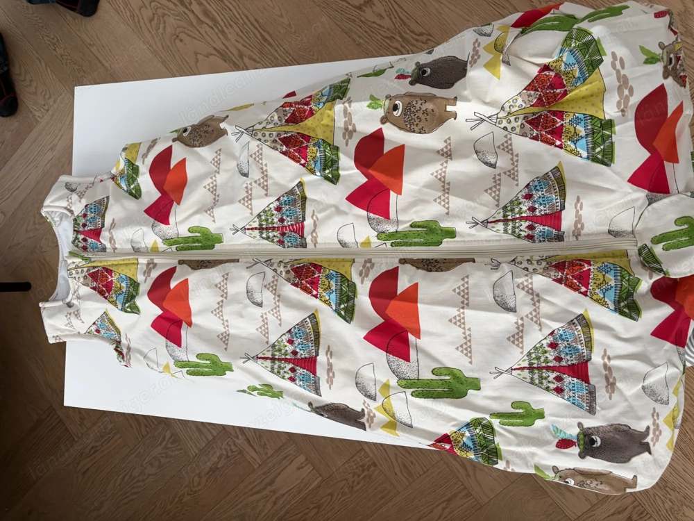 Babyschlafsack - Alpakawolle, handgenäht