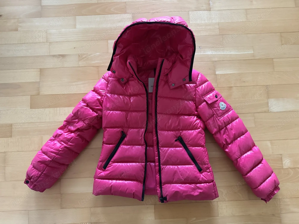 Moncler Anorak 12 Jahre himbeerrot