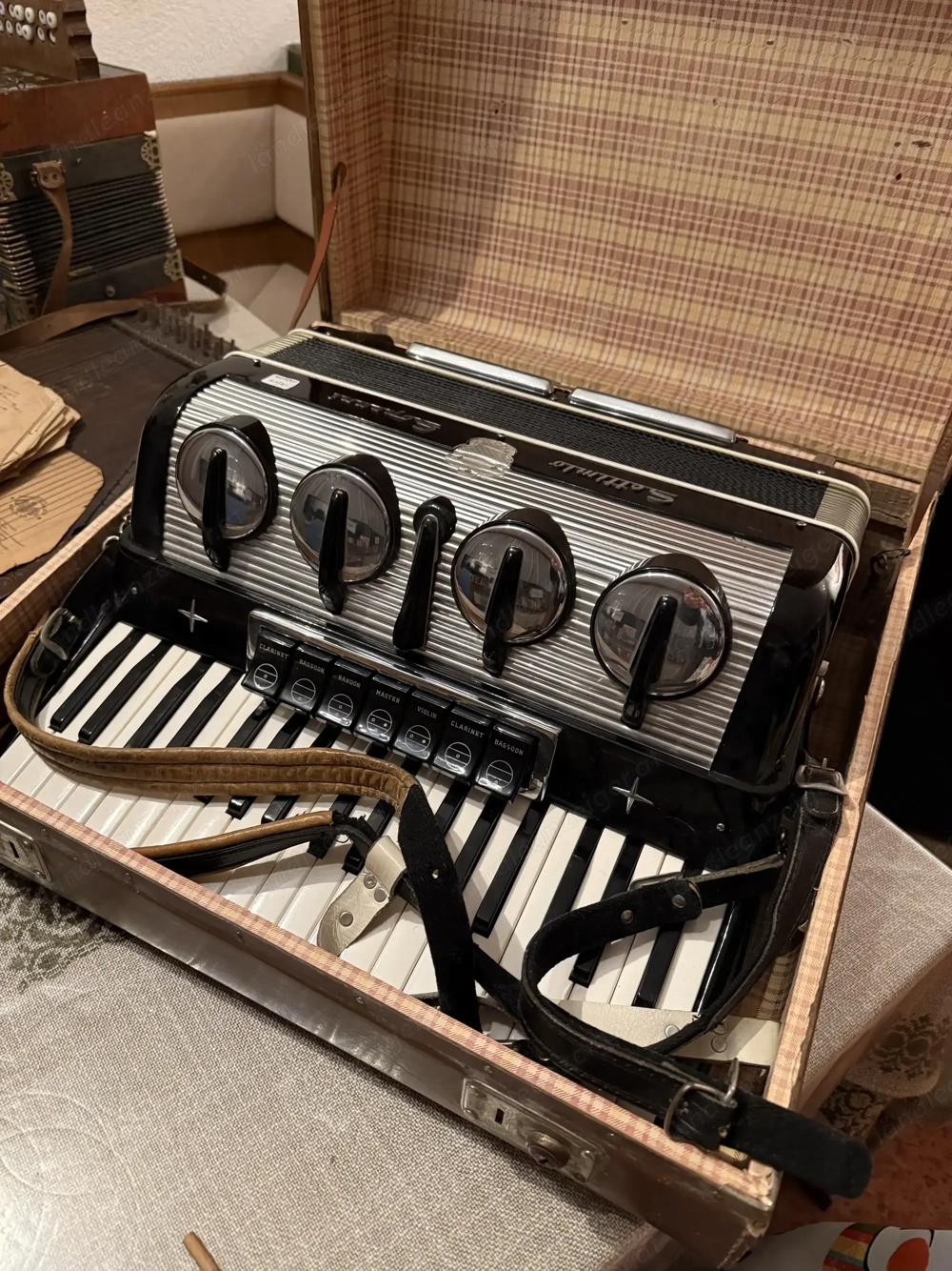 Klavierakkordeon Marke Settimio Soprani