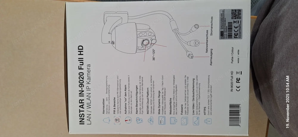 INSTAR IN-9020 Full HD Kamera