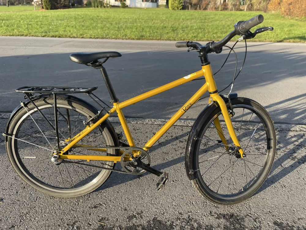 Marken Kinderfahrrad, 24 Zoll mit Riemenantrieb und 3 Gänge