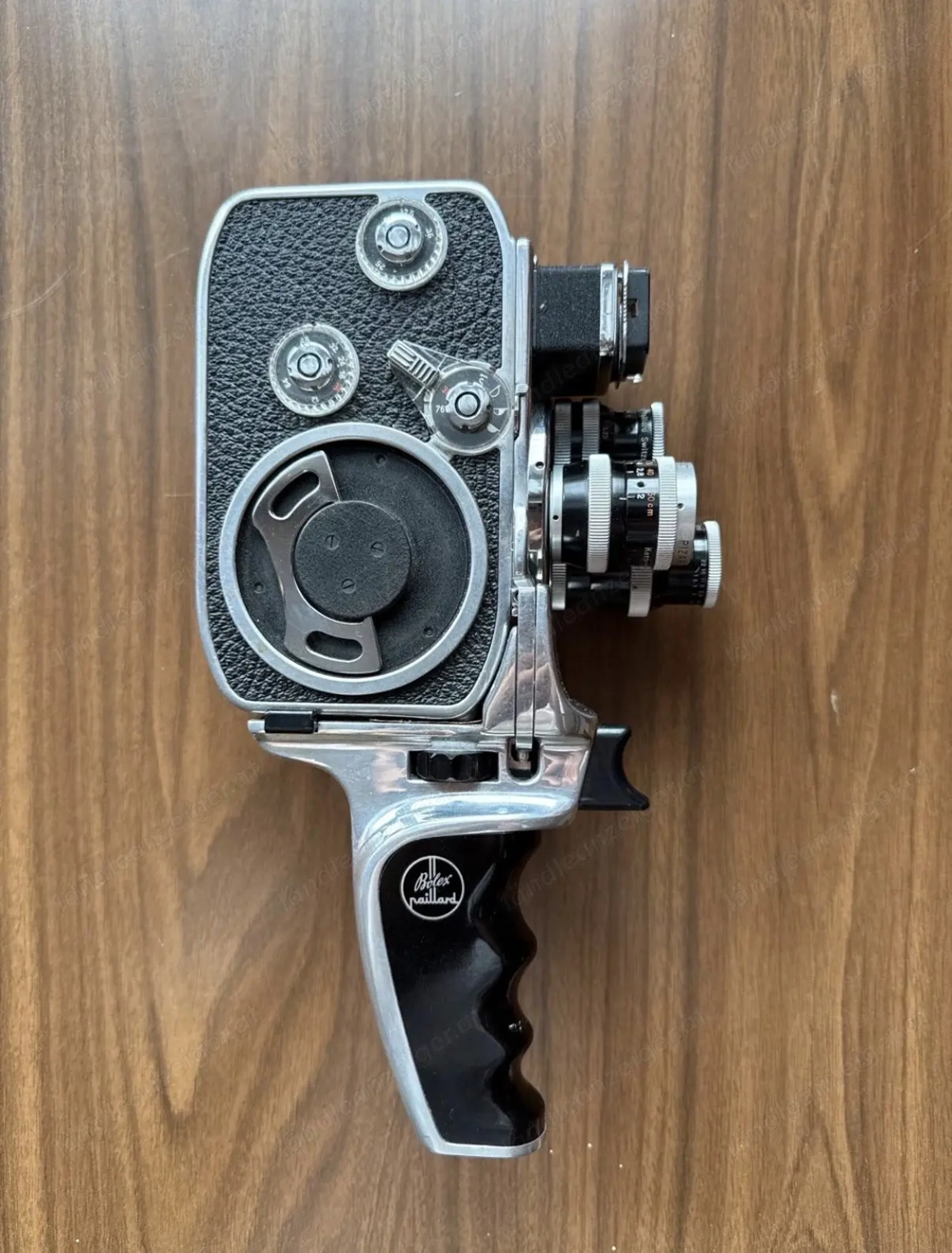 Alte Bolex Doppel-8-Filmkamera