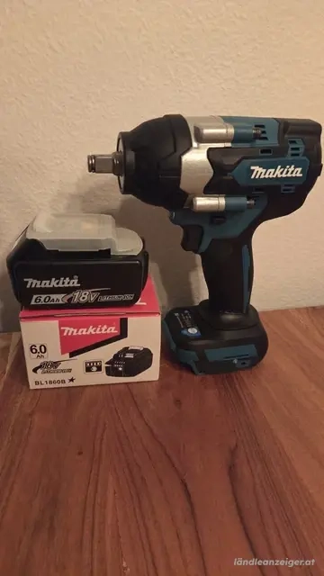Makita Akku-Schlagschrauber DTW700, 18V, 1 2" inkl. 6Ah Akku