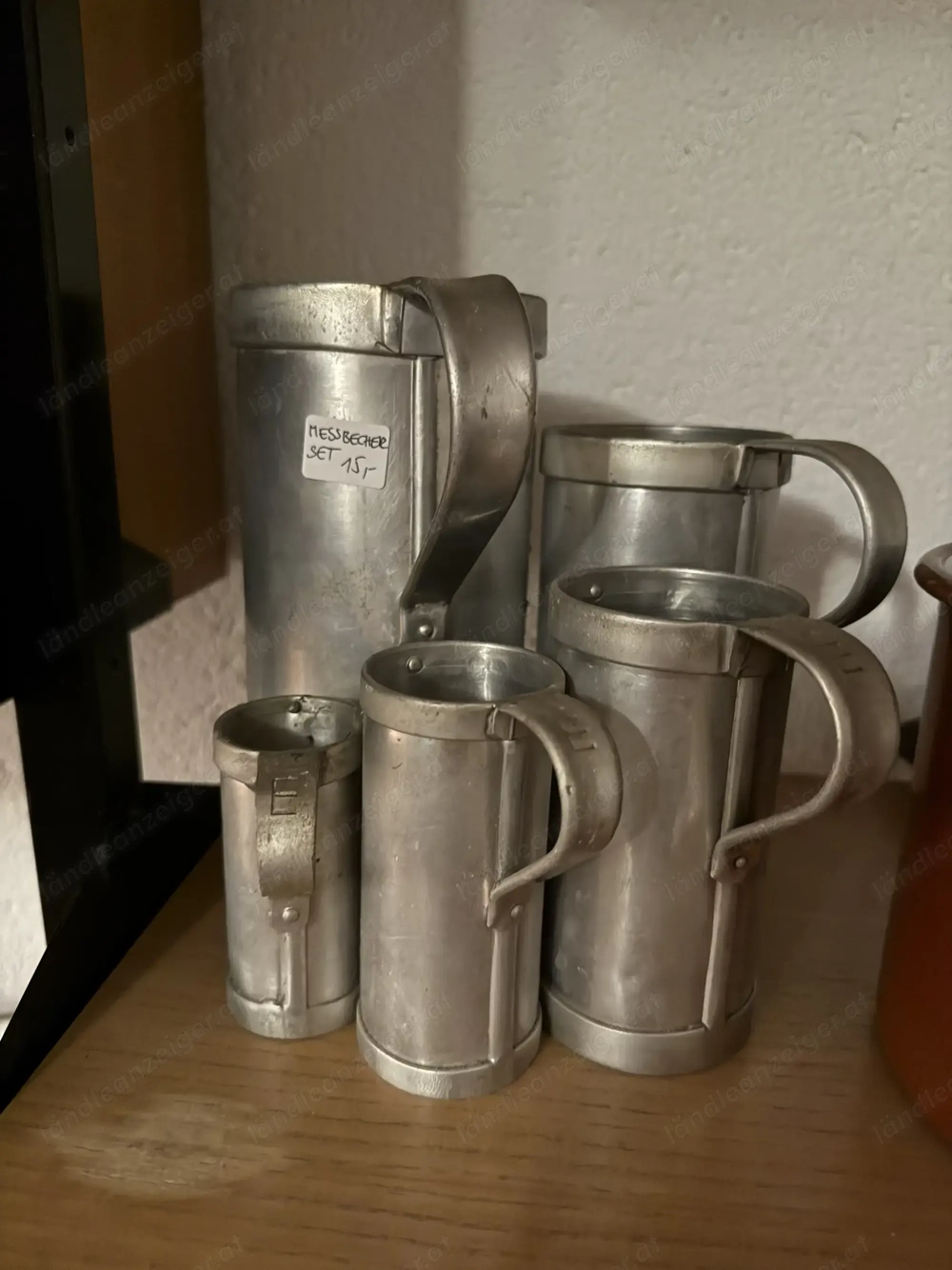 Messbecher-Set aus Aluminum