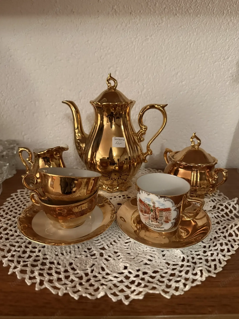 Teeservice Marke "Bavaria" aus Porzellan