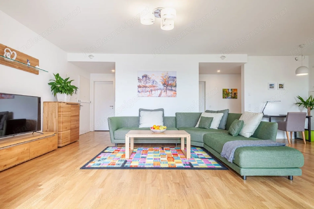 Wohnung voll möbliert mit 2 Zimmer