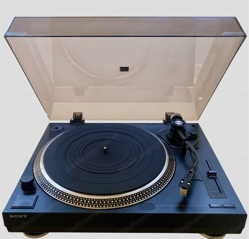 Plattenspieler turntable SONY PS-LX350H beltdrive mit pitch control DJ-style
