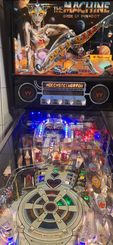 Flipper Bride of Pinball, 1991 Spielbereit