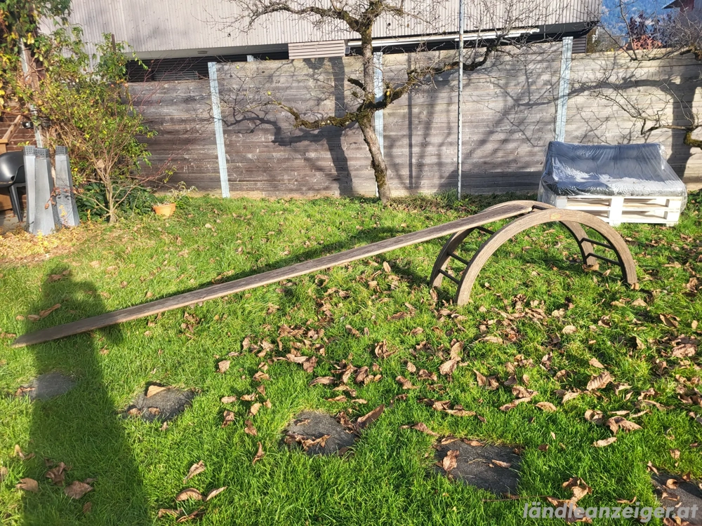 Echtholzwippe mit 2.5m Brett