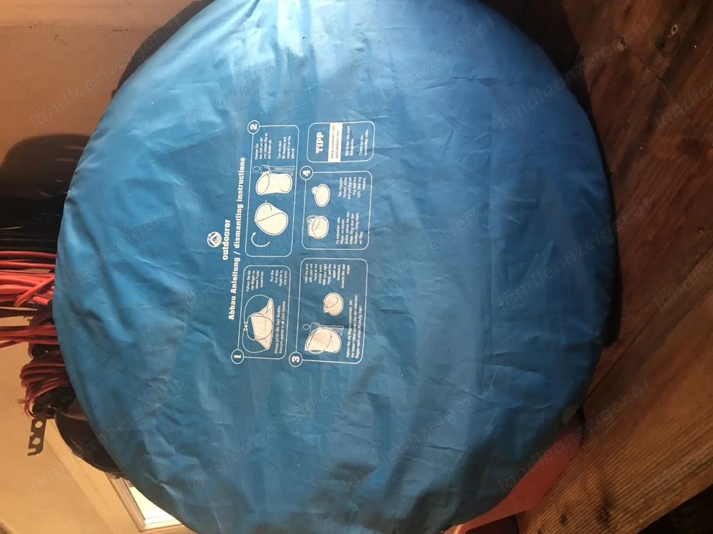 Selbst aufstellender  Sonnentunnel