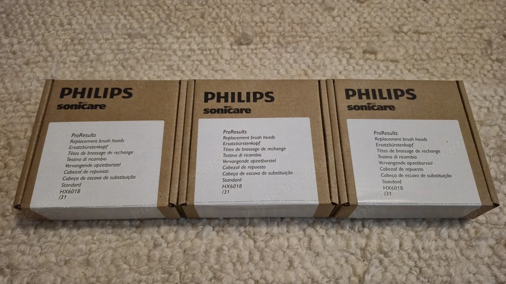 106 Stk. Ersatzbürsten-Köpfe für Philips Sonicare zu verkaufen