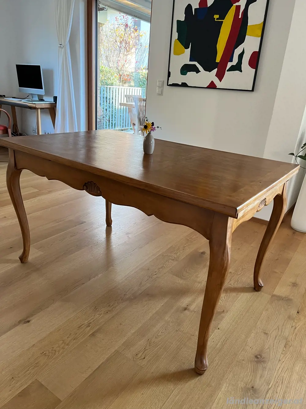 Antiker ausziehbarer Tisch