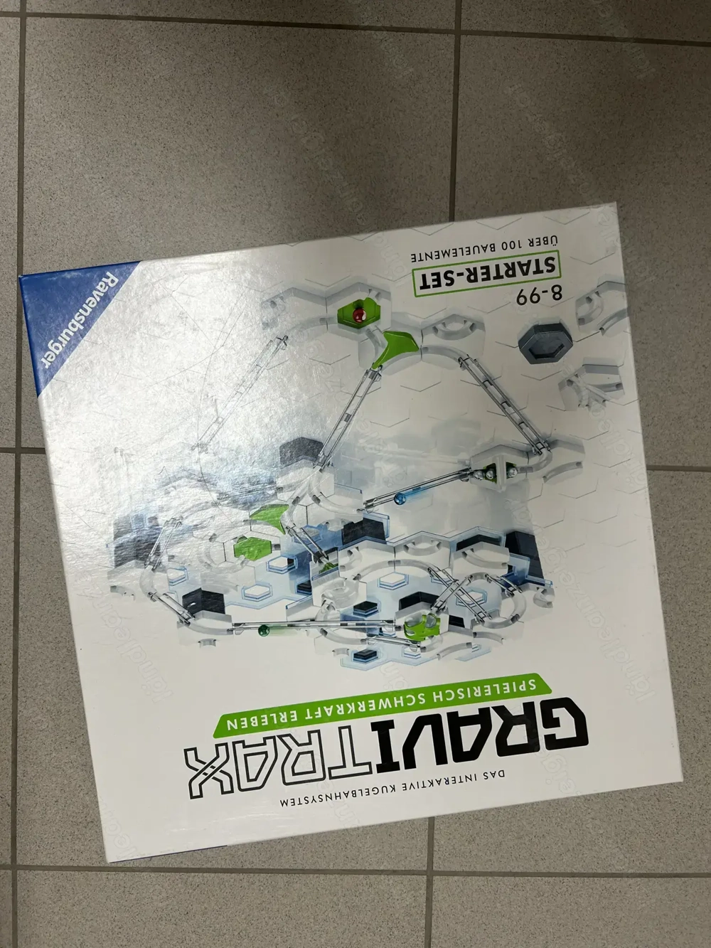 RAVENSBURGER GraviTrax Starter-Set (Ab 8 Jahren) Kugelbahnsystem, Mehrfarbig