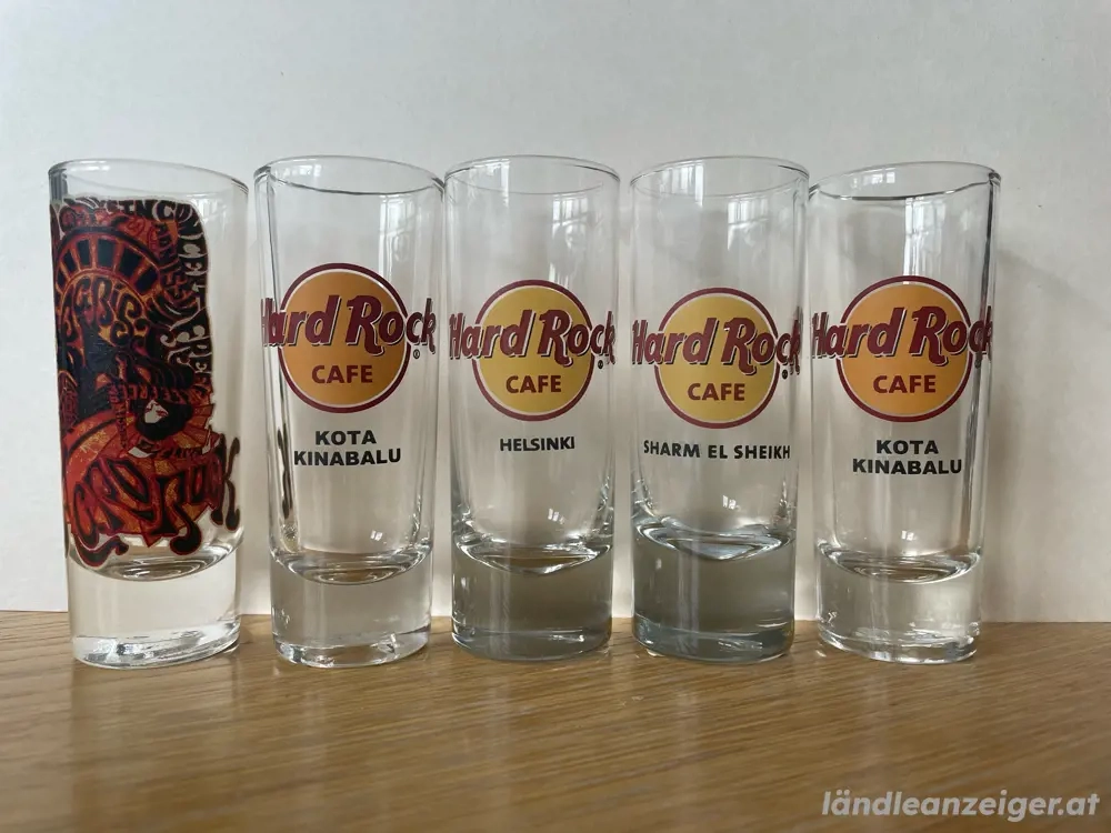 Hardrock Cafe Shotgläser
