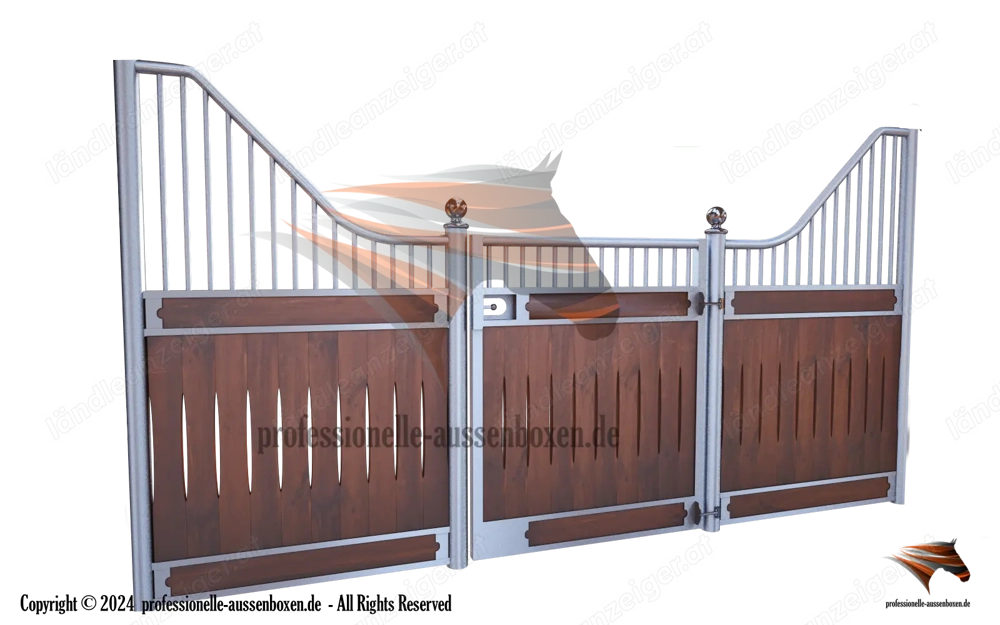 Pferdeboxen mit Fressgitter & Boxenfronten - Innenboxen kaufen