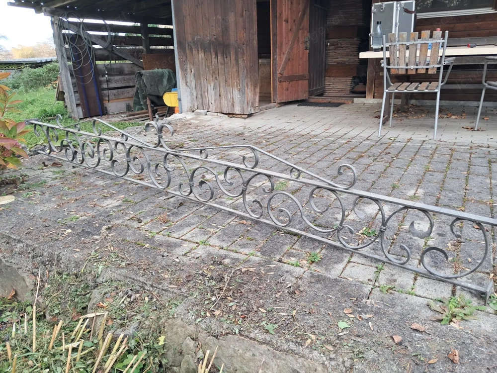 Geländer Gitter geschmiedet 