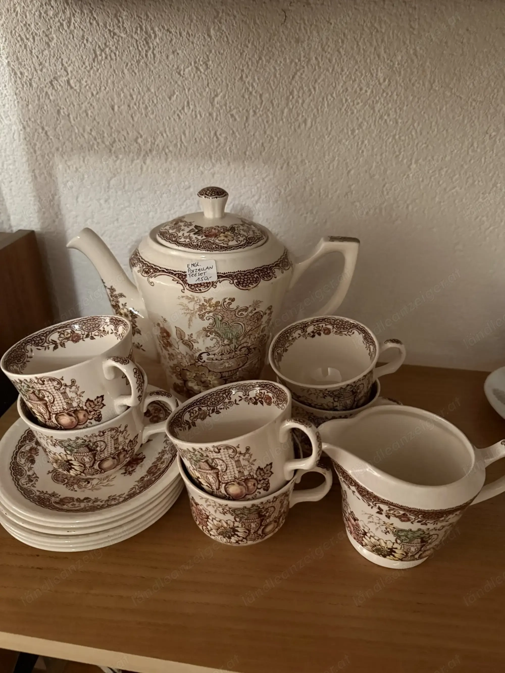 Britisches Porzellan Teeservice