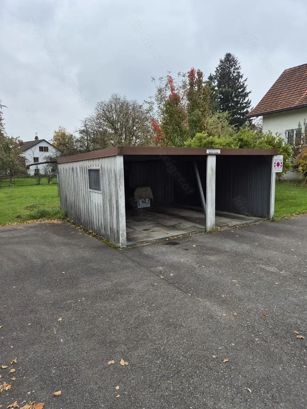 Blechdoppelgarage zum Selbstabbau-Abholung im Frühjahr 2026 zu verschenken