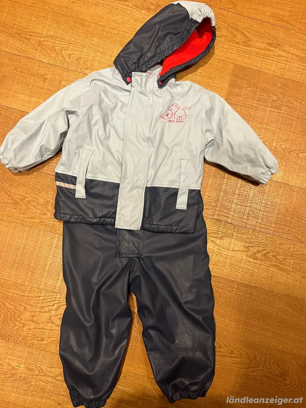 gefütterte Matsch Regenkleidung 86:92