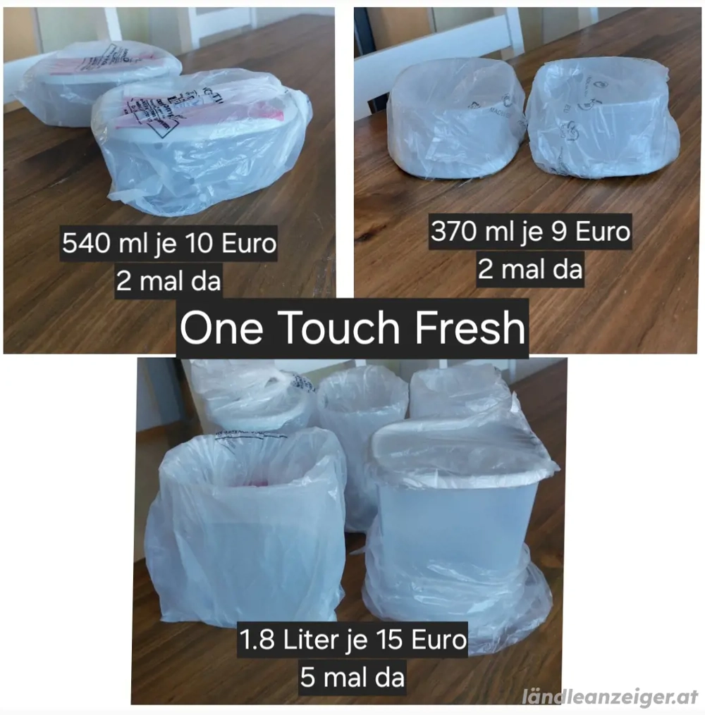 OneTouchFresh Tupperware NEU AB