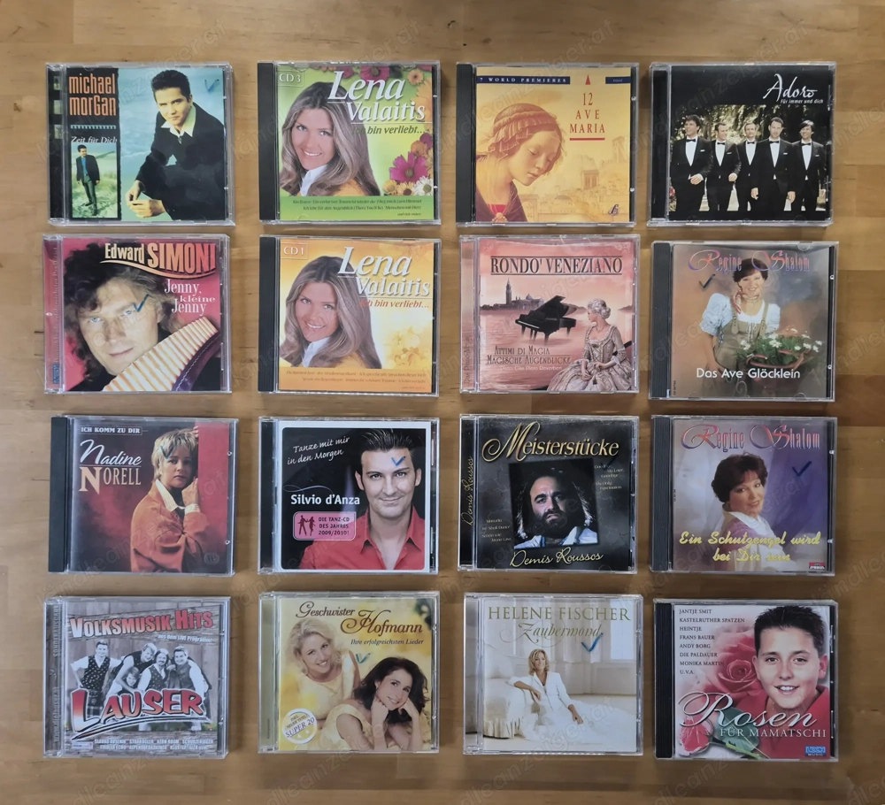 80 Musik-CD s um Euro 150, -