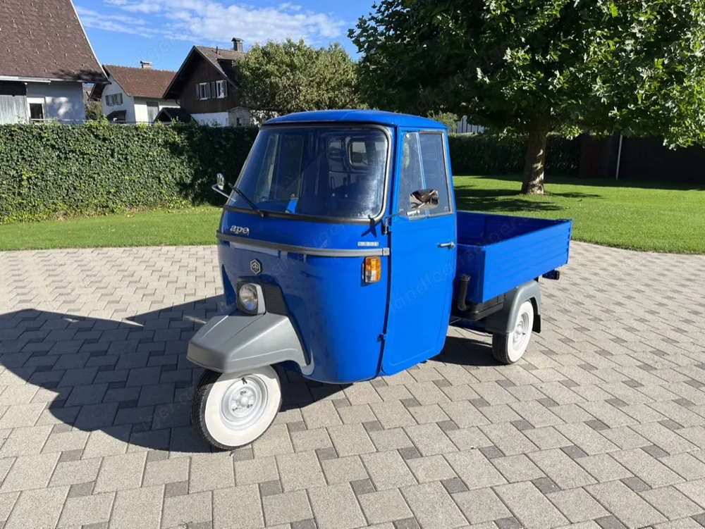 Piaggio APE P 501, Bj. 1992, Oldtimerzulassung - Totalrestauration