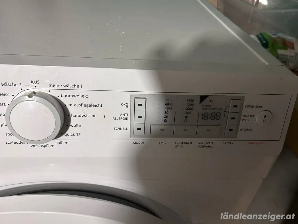 Waschmaschine verschenken