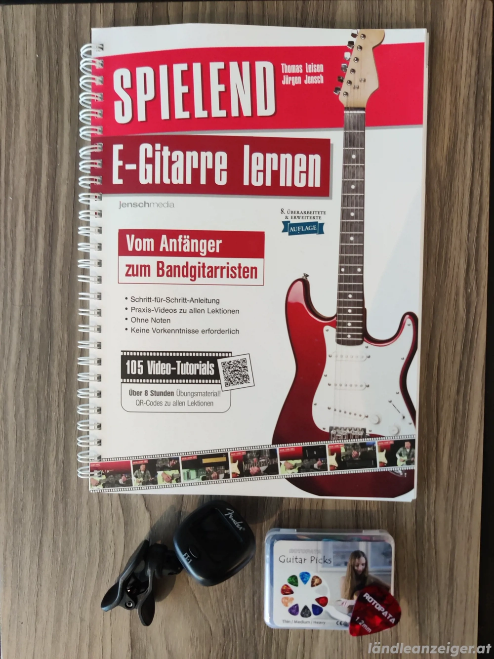 E-Gitarre mit Amp & Zubehör