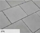 Pflasterstein Sickerstein mit Splittfuge für Vorplätze, Sitzplätze, Terrassen und CO