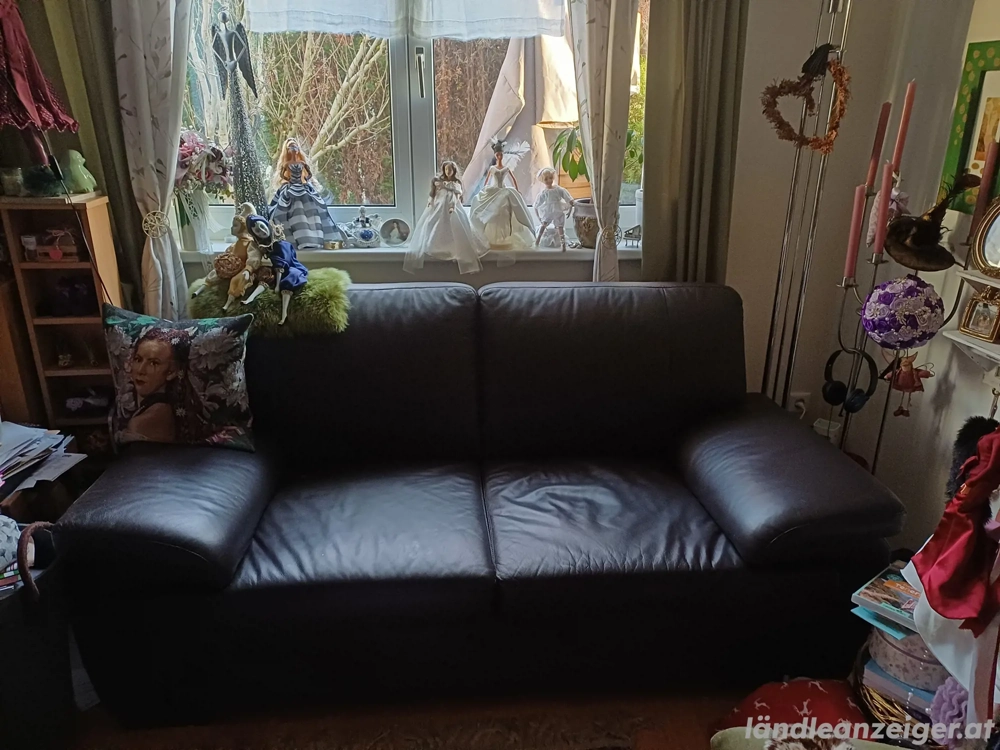 couch echtes Büffelleder
