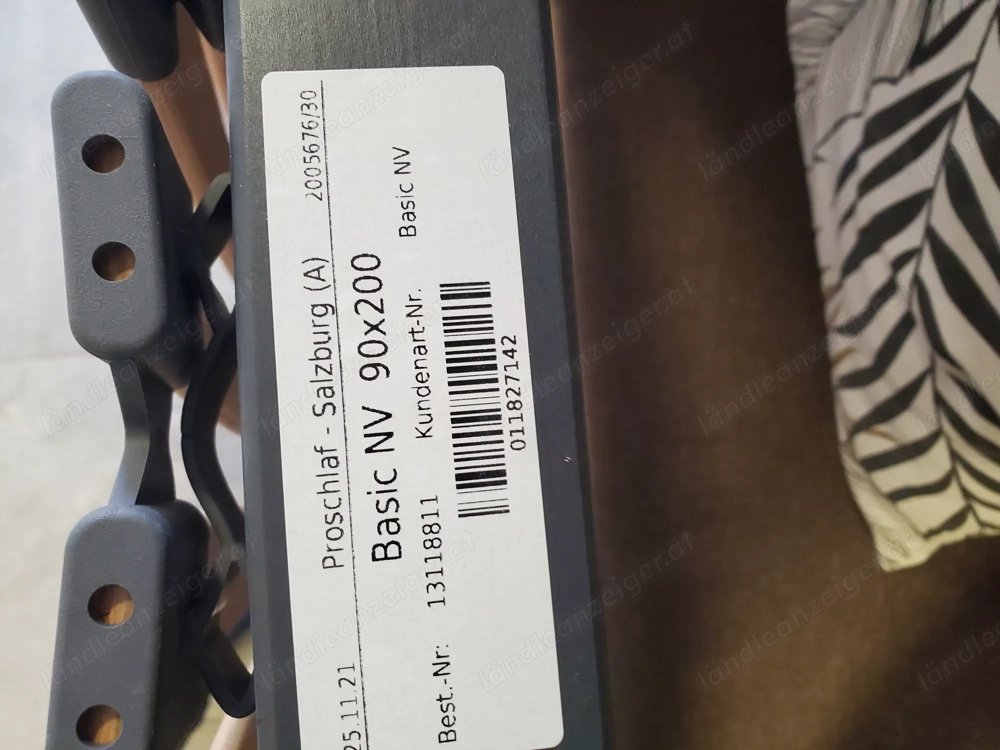 Lattenrost Härteverstellbar 90 200 fast wie neu