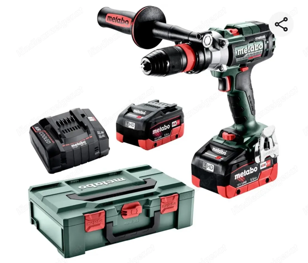 Metabo Akku-3-Gang-Bohrschrauber