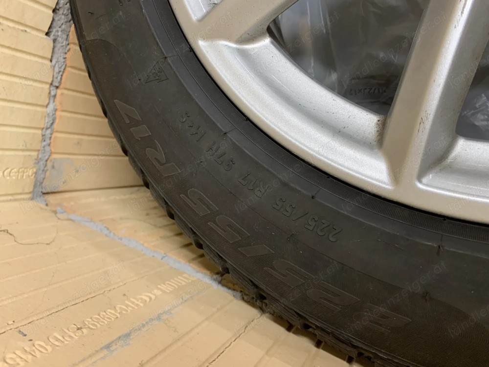 BMW Alufelgen mit Winterreifen
