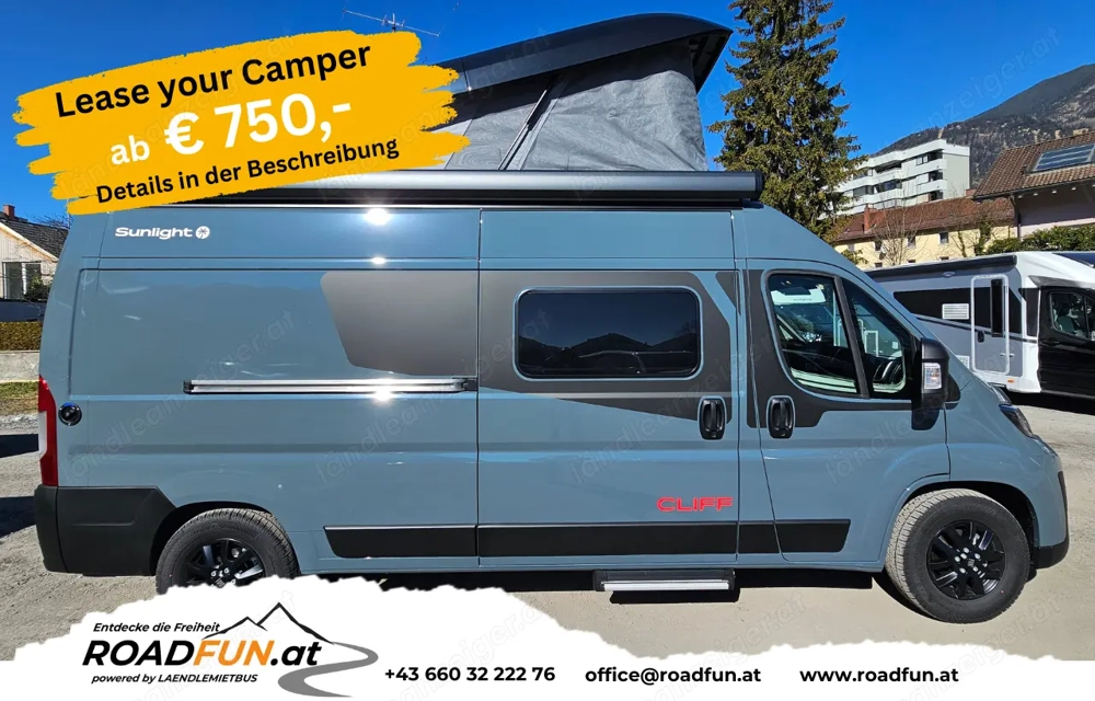 Sunlight Cliff 602 - Bestseller unter CamperVans