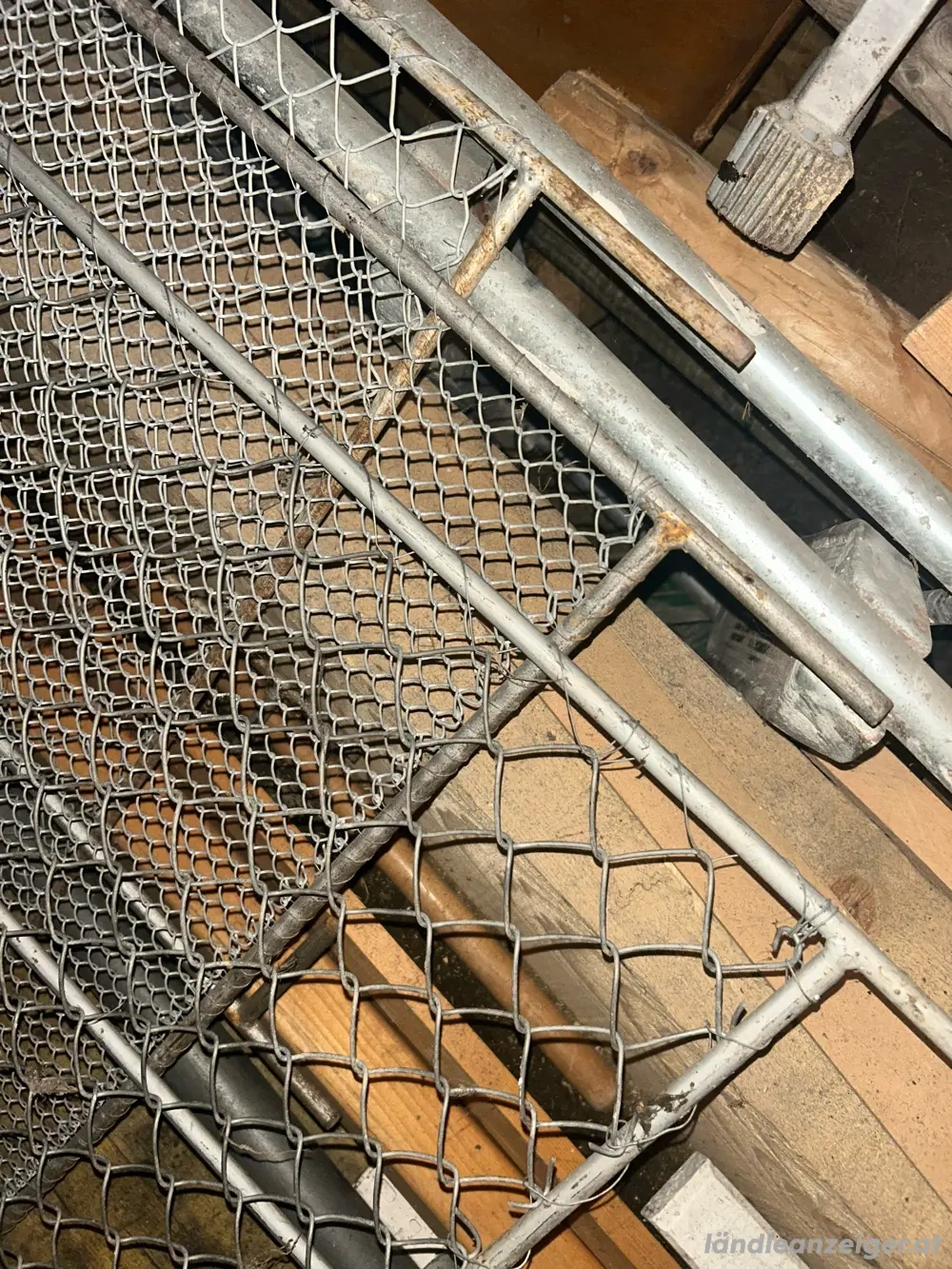Wurfgitter Erdsieb Kompostsieb drei Maschenweiten