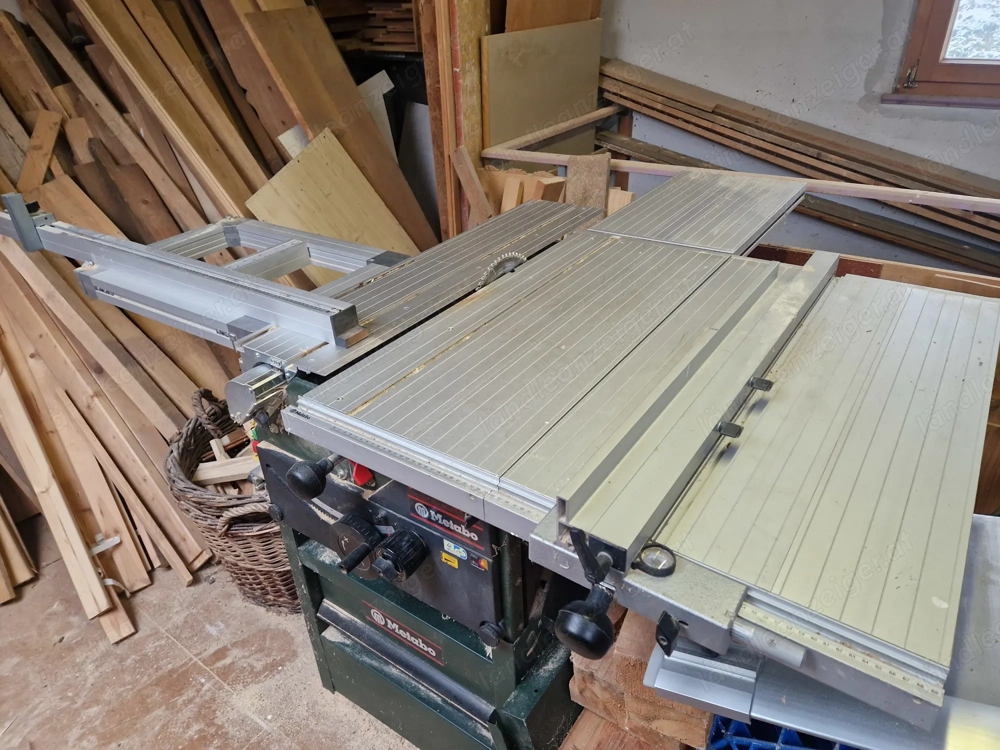 Metabo Tischkreissäge TKU 1693D, Formatkreissäge