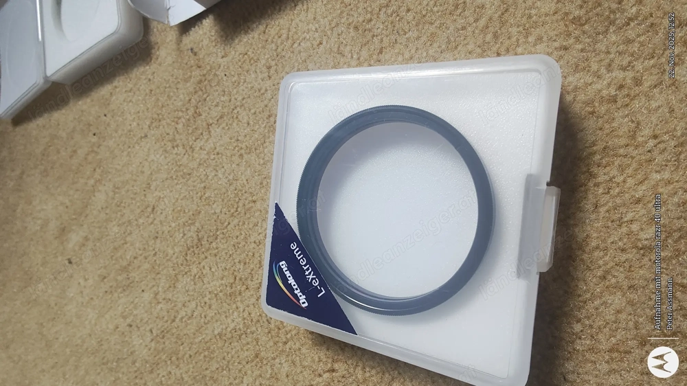 Astro Filter und Guiding Scope